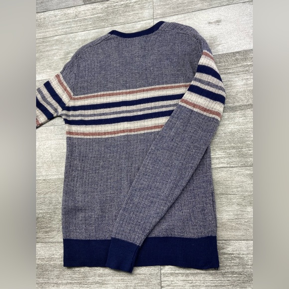 VTG Robert Bruce USA MADE V Neck Sweater Mens Medium Orlon Acrylic WPL9483 - Picture 9 of 10